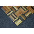 Types of Vintage Hotel Natural Wood Mosaic Wooden Wall Tile